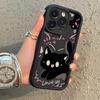 Soft TPU Phone Case For IPhone 17 Pro Max 11 13 16 15 14 12 Air 17 pro Max 16 Pro Max Shockproof Cat Animal Painted Funda Cover