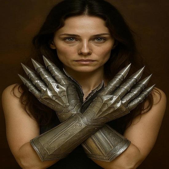 40,64 cm Geätzte Mittelalterliche Stulpenhandschuhe 18-Gauge Stahl Gotische Rüstungshandschuhe Geschenk