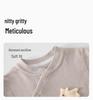 Newborn High-Waist Belly Protection Cotton Two-Piece Set for Boys and Girls - Autumn Home Wear Top and Bottoms