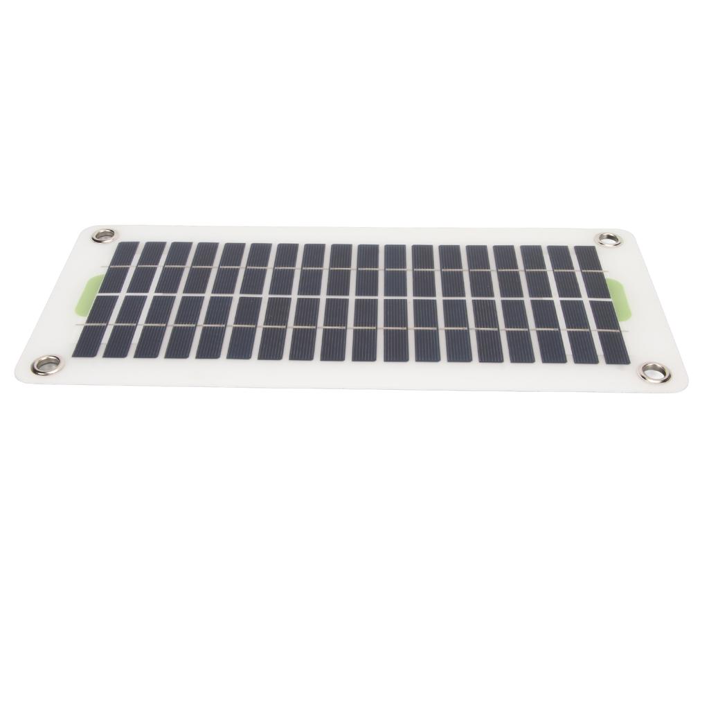 Přenosný solární panel 12V 30W Vodotěsný USB Polykrystalický solární panel Nabíjecí sada Pro auto Dodávku