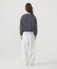 COVERNAT WOMAN Cooper Logo Sweatshirt Charcoal