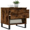 Coffee Tables 2 Pcs Smoked Oak 50 X 46 X 50 Cm Wood Based Material