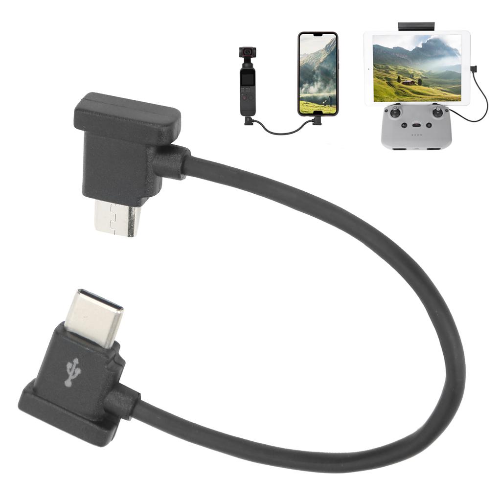 15cm Transfer Wire TypeC to for Android Fit for Mini 2 Mavic Air 2 Remote Control