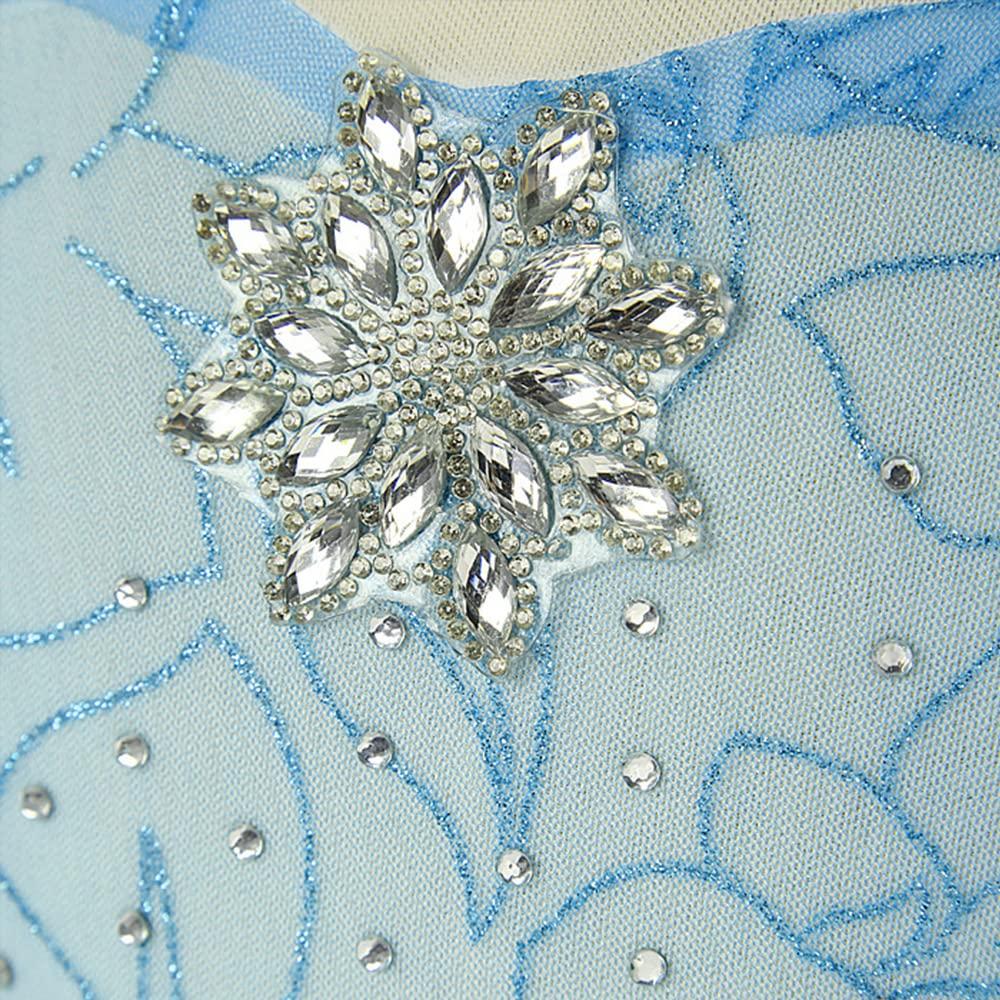 Closet Princess Dress In a Ribbon Gift Magic and Halloween Christmas Gift for Sizes 130 Ice Angel's [Delivered Bag] (Luxurious 4-Piece Set Dress,