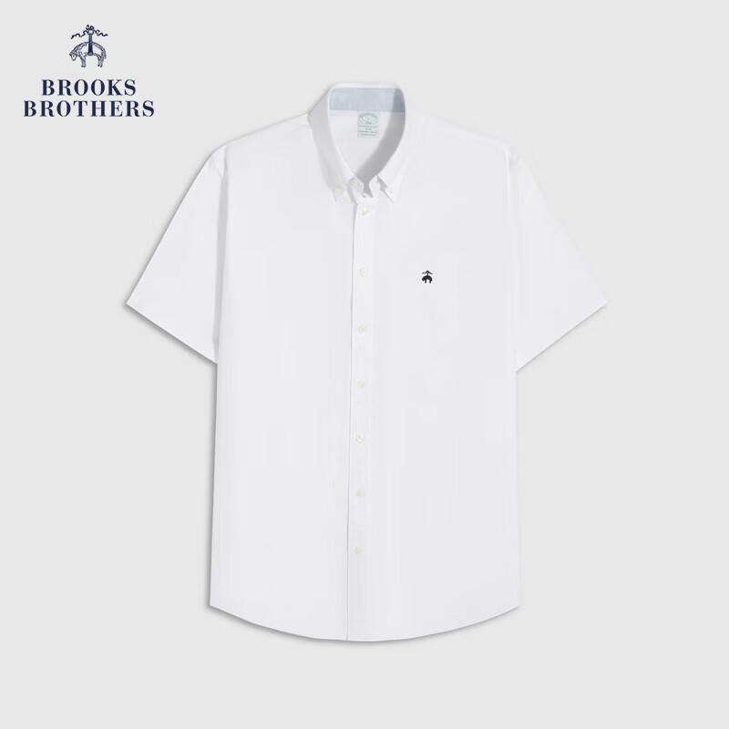Мужская рубашка оксфорд Brooks Brothers, простая в уходе S