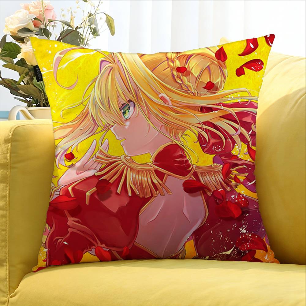 Nero Claudius Fate Extra Nero Beast Various Sizes Square Pillow Case For Car Home Bedchamber Decor 30x30cm