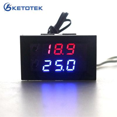 Mini-Mikrocomputer-Thermostatregler, DC 12 V, 10 A, digitaler Temperaturregler -50–110 °C
