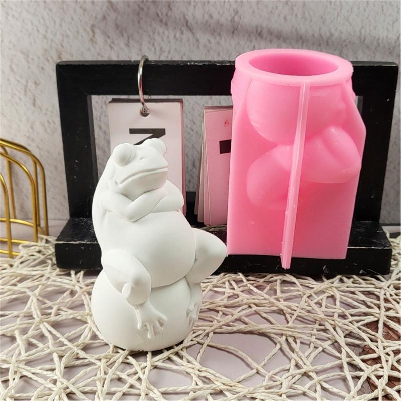 3D Animal Shape Silicone Candle Molds Animal Shape Resin Silicone Molds for Epoxy Resin Candle Making Gypsum Decoration