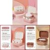 Creative Rabbit Soap Container With Double Layer Waterproof Travel Soap Holder For Bathroom Or Travel