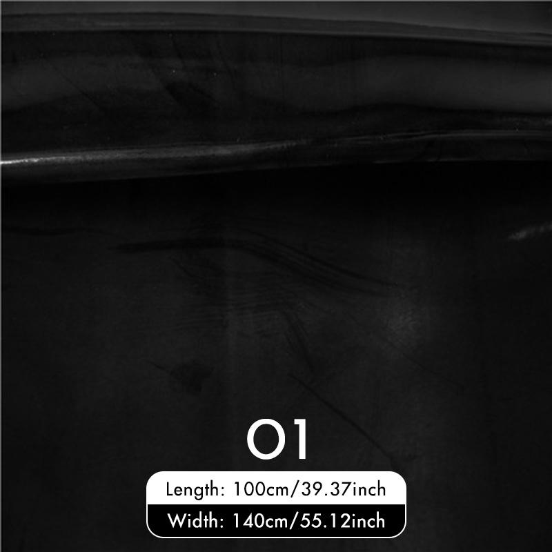 

100*140cm Shiny Glossy PVC Fabric Soft Vinyl Leather Fabric PU Imitation Leather Fabric For DIY Bag Dress Upholstery Material