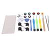 33-in-1 Demontage-Kit Ersatz 3D-Joysticks Controller Reparaturset für Switch-Griff