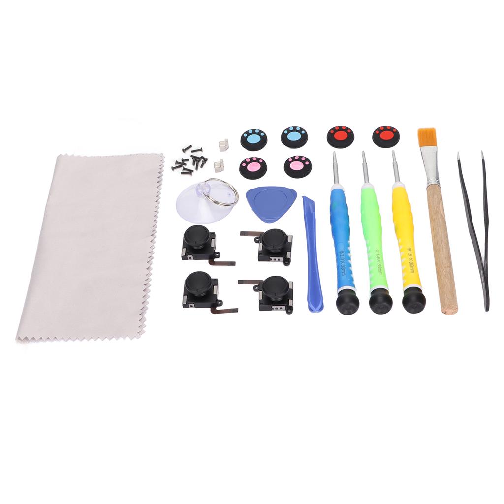 33-in-1 Demontage-Kit Ersatz 3D-Joysticks Controller Reparaturset für Switch-Griff