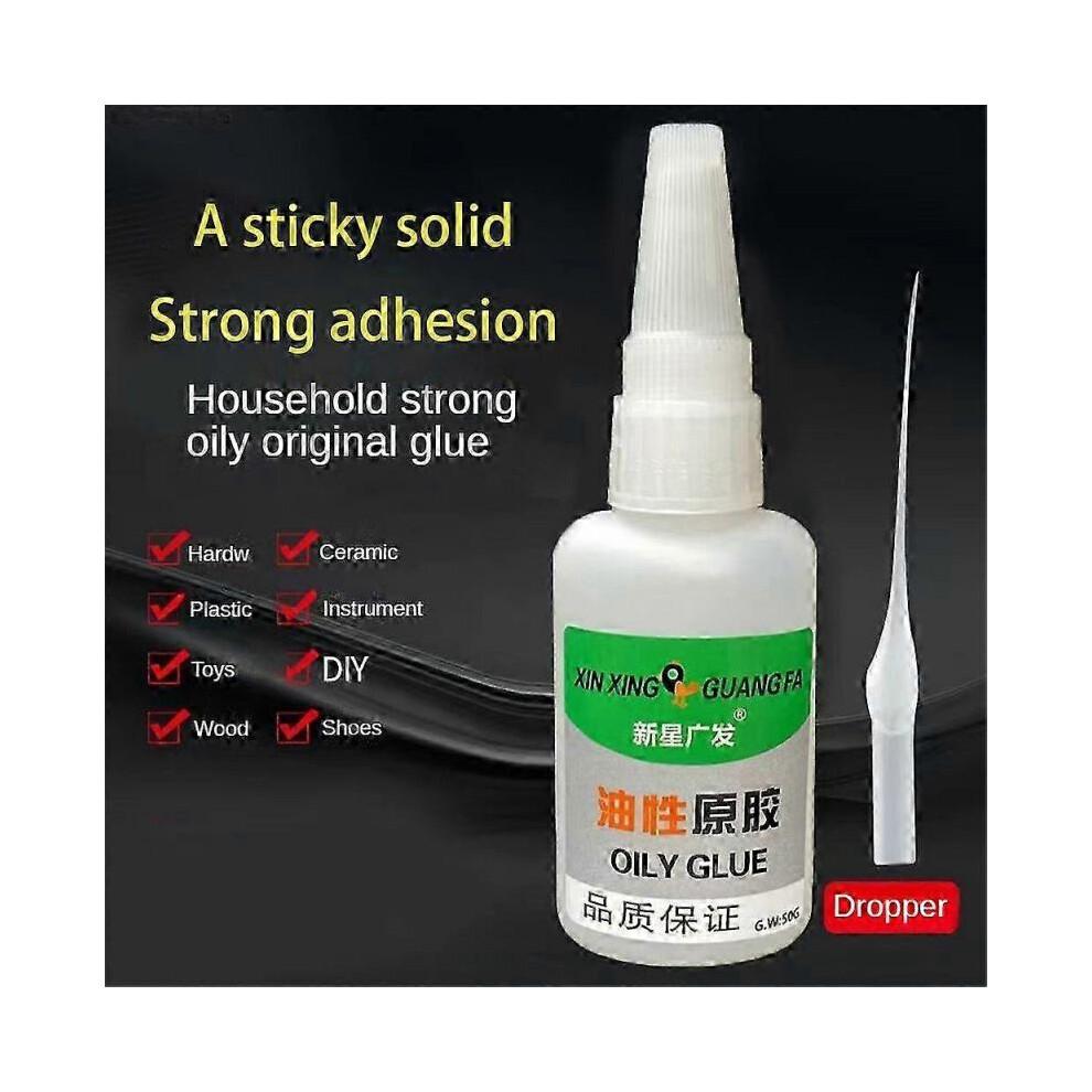 10x Super Glue Welding High Strength Oily Glue Universal Super Adhesive Glue Strong Glue Plastic Wood Ceramics Metal Soldering Agent