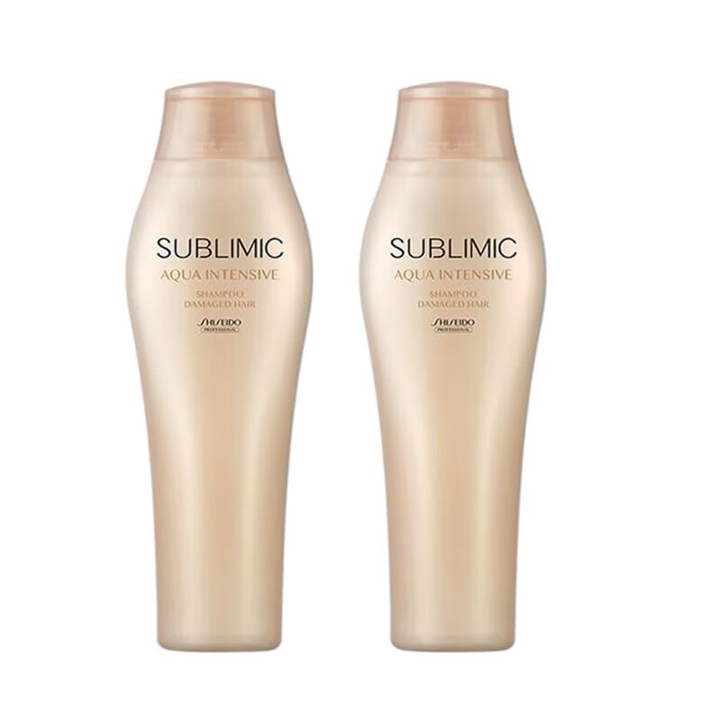Shiseido Professional Sublimic Aqua Intensive Shampoo (2 x 250ml)