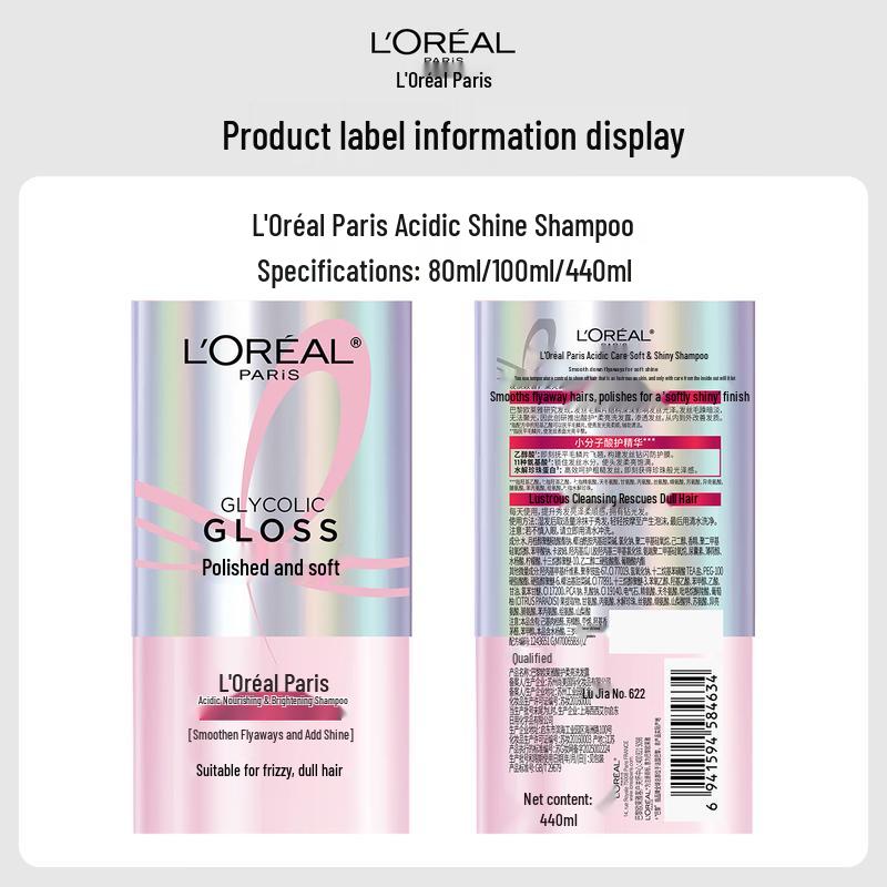 L'Oreal Acid-Care Weichmachendes & Aufhellendes Shampoo