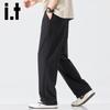 izzue it Men's Loose Straight-Leg Casual Pants