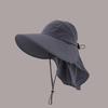 Wide Brims Sun Hat Sun Protective Spring Sun Hat Open Top Hat for Women Fishing