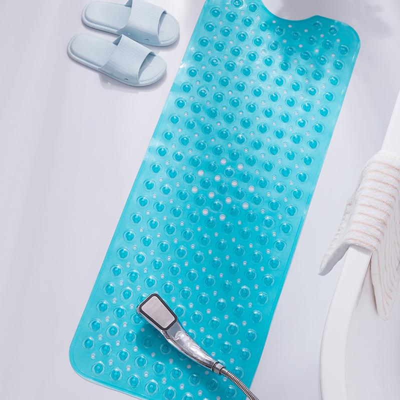 40x100cm Rutschfeste Badematte: Massage-Fußpad für Dusche und Badewanne