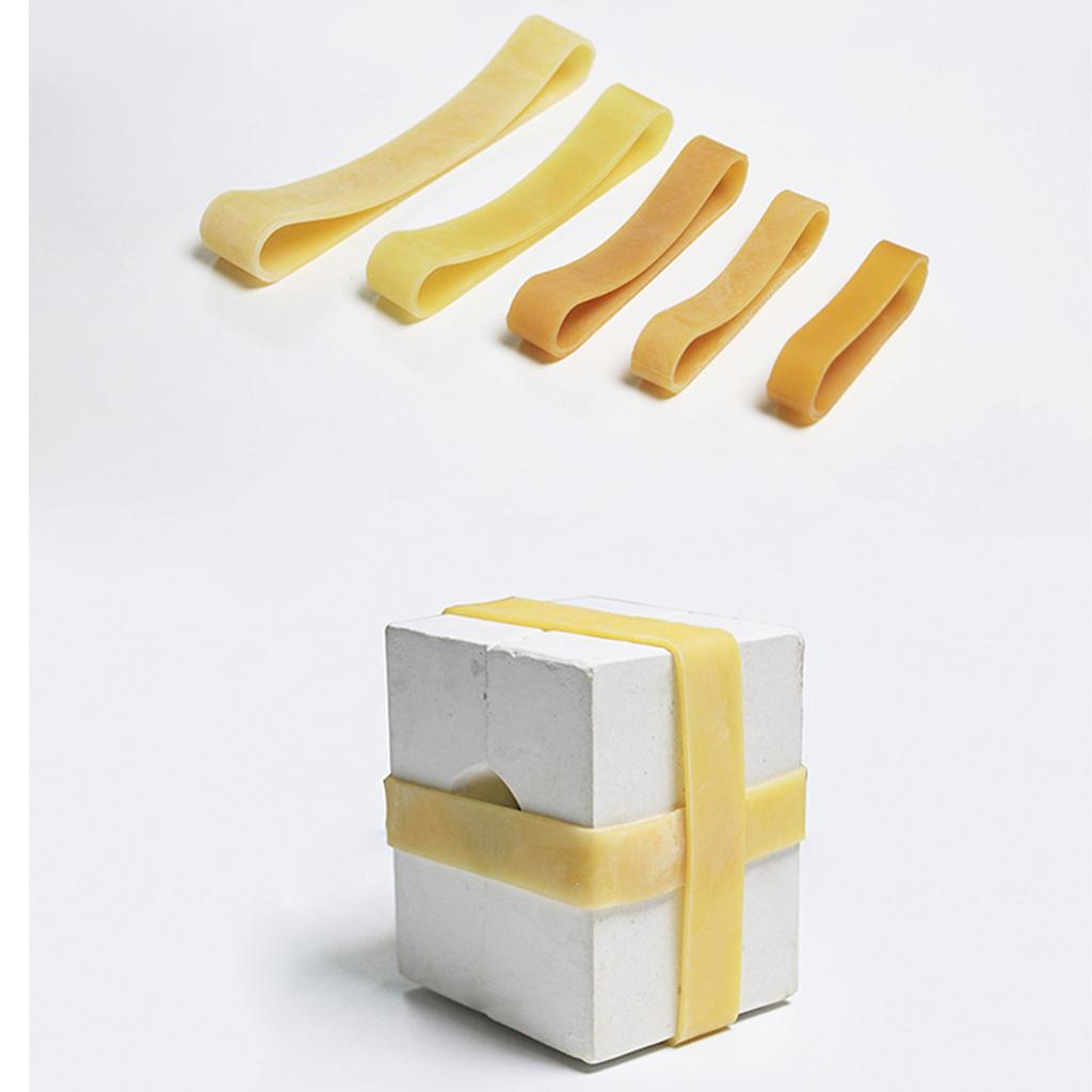 14 Bucăți Matrițe de Ipsos Benzi de Cauciuc Curea de Cauciuc Benzi Elastice de Înfășurare Cauciuc Instrument Ceramică Instrument de Olărie și Consumabile