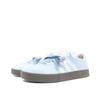 Adidas VL COURT 2.0 Blue Man Leather Lightweight Low top Skateboard Shoes Unisex Blue White HQ1802(Team847-)