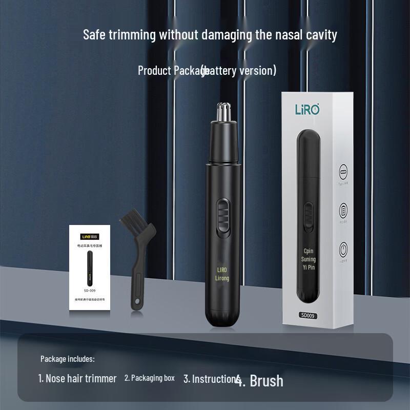 Qiaomeiren Electric Nose & Eyebrow Trimmer