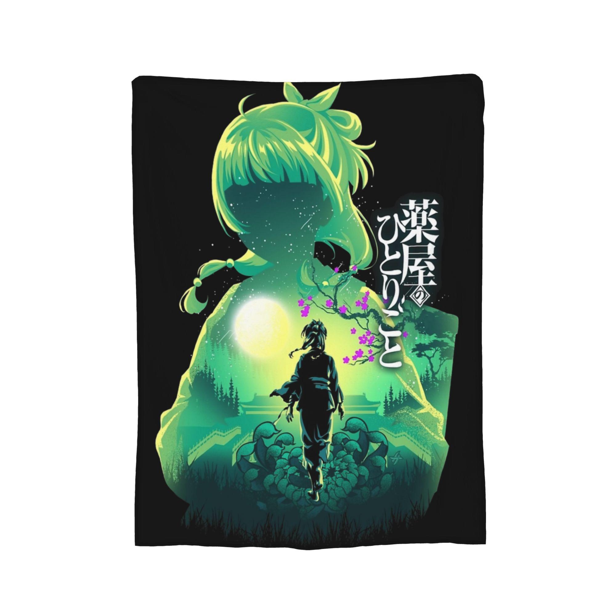 Maomao The Apothecary Diaries Blanket Flannel Multifunction Lightweight Thin Throw Blanket for Bedding Couch Bedspreads 30x40in