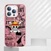 Soft Shell Case for iPhone 11 12 13 Pro Max 14 15 16 Plus 16e One Piece Bone Logo
