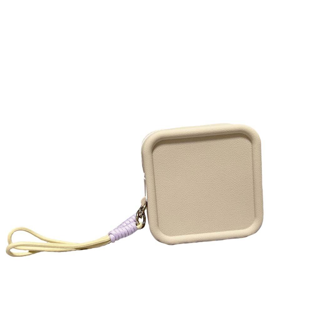 

Кошелек для монет Многофункциональная сумка для хранения Квадратная сумка для мелочей Сумка для хранения кабелей для передачи данных хаки