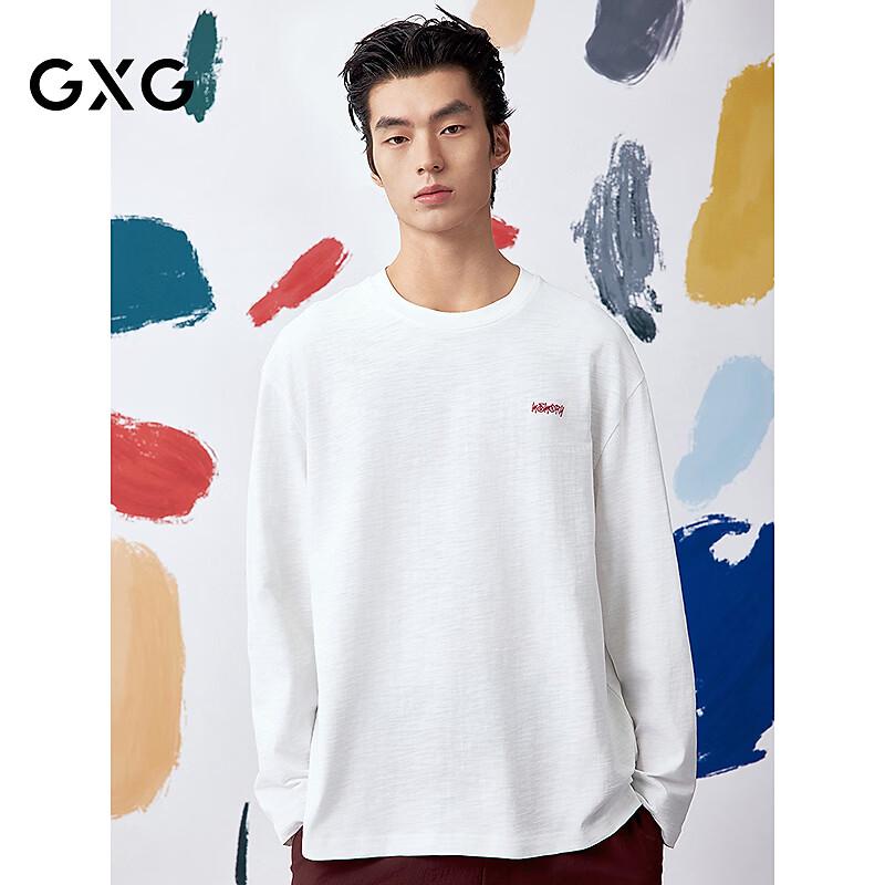 GXG Men s Round Neck Long Sleeve Knit T-Shirt M