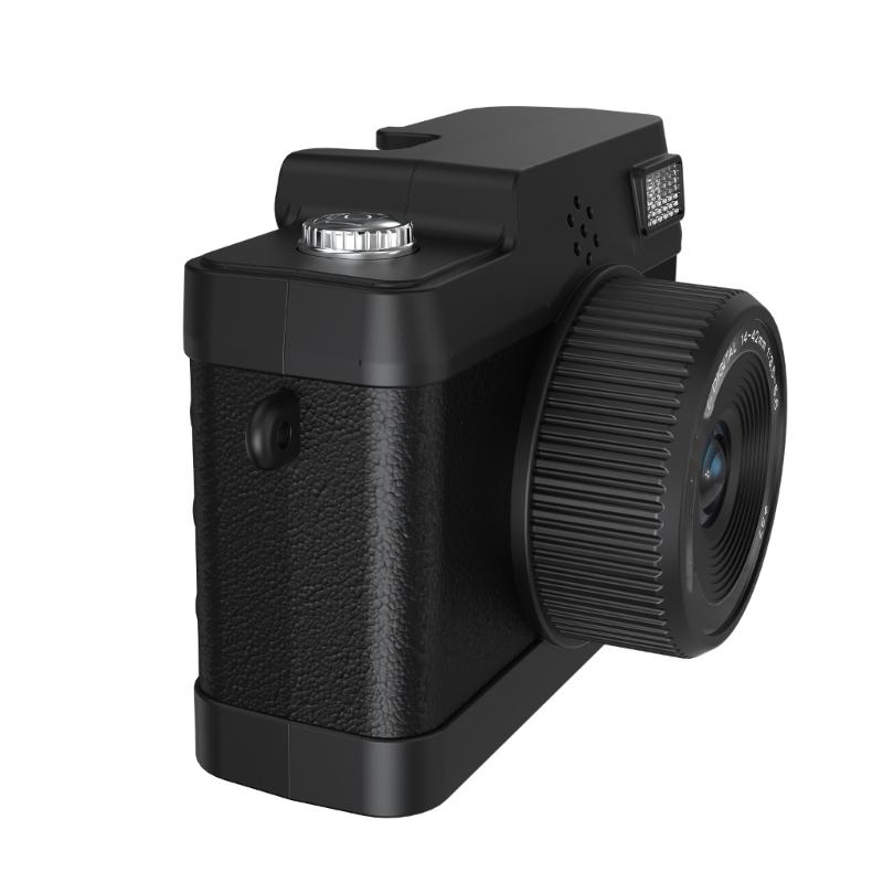Compactly Vintage Style Camera 1080P Video Recorder Pocket Size With Builts In LED Flash Perfect For Students Traveler