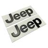 ABS Car Front Emblem for Jeep Grand Cherokee Commander Renegade Liberty Compass Patriot Wrangler Tj Jk Trunk Sticker Decoration AMR1