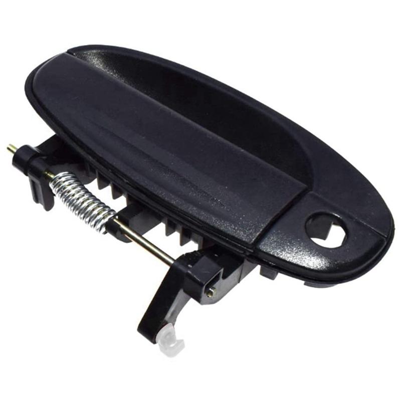 

2X Front Right Passenger Side Outside Outer Door Handle For Chevy Aveo 2004 & Aveo5 2009 2010 2011 1.6L-A99D чорний