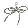 Beaded Bow Pendant for Phone Lanyards, Earphones, Keychains, and Cameras