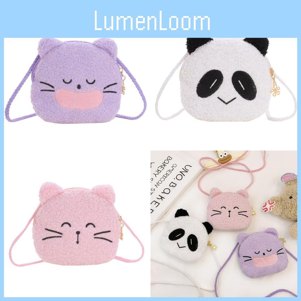 Adorable Plush Cartoon Childrens Backpack Stylish Mini Shoulder Bag For Kids