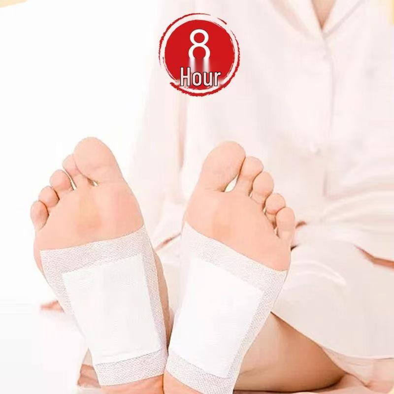 Vitality Poria Eight Treasures Foot Patch - Sleep Aid and Moxibustion Mugwort Sole Care
