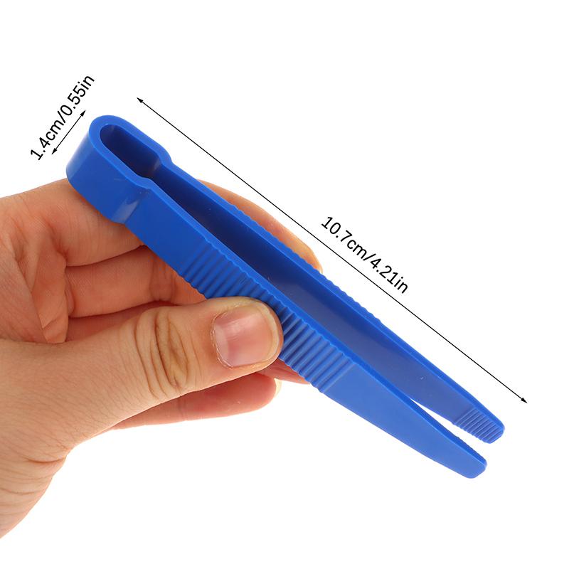 5ks barevných plastových pinzet, dětské ploché pinzety pro batolata, jemné motorické učební hračky, hračky pro rané vzdělávání