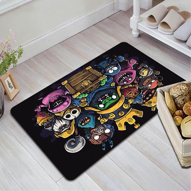 Treasure Monster Rug Floor Mat for Living Room or Bedroom Soft and Comfortable Carpet a Gift for Birthday and Holiday.MFF0918333