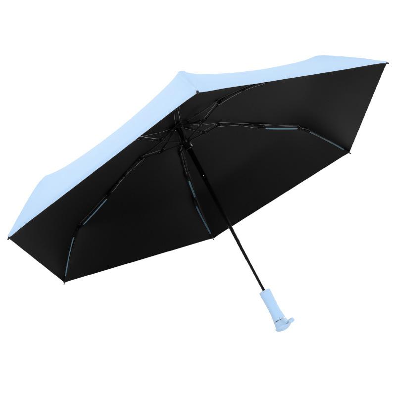 Travel Umbrella Folding Umbrella Lightweight Heat Blocking Windproof Sun  Rain Protection Practical Household Product