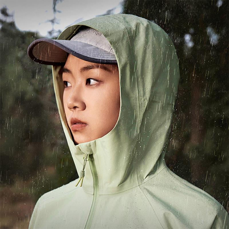 Li Ning CF Su Wan Long Jia Breath Series Comfortable Versatile Urban Outdoor Reflective Windproof Waterproof Breathable Jacket Women Jacket AEMV008-6