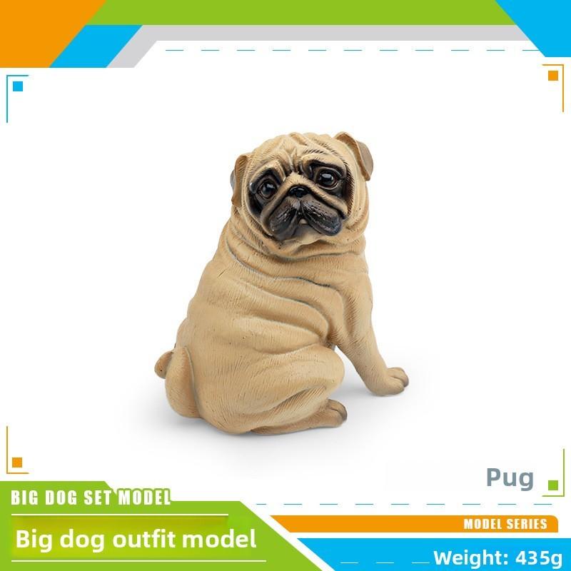 Modello di Cane Realistico In PVC Statuetta da Collezione per Animali Domestici per Arredamento Casa e Idee Regalo
