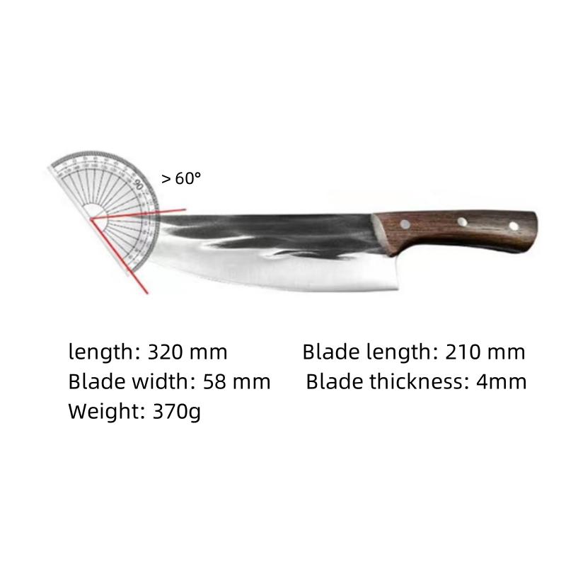Stainless Steel Boning Knife Kitchen Knife Meat Cleaver Vegetable Knife Kitchen Bone Cutter Tool