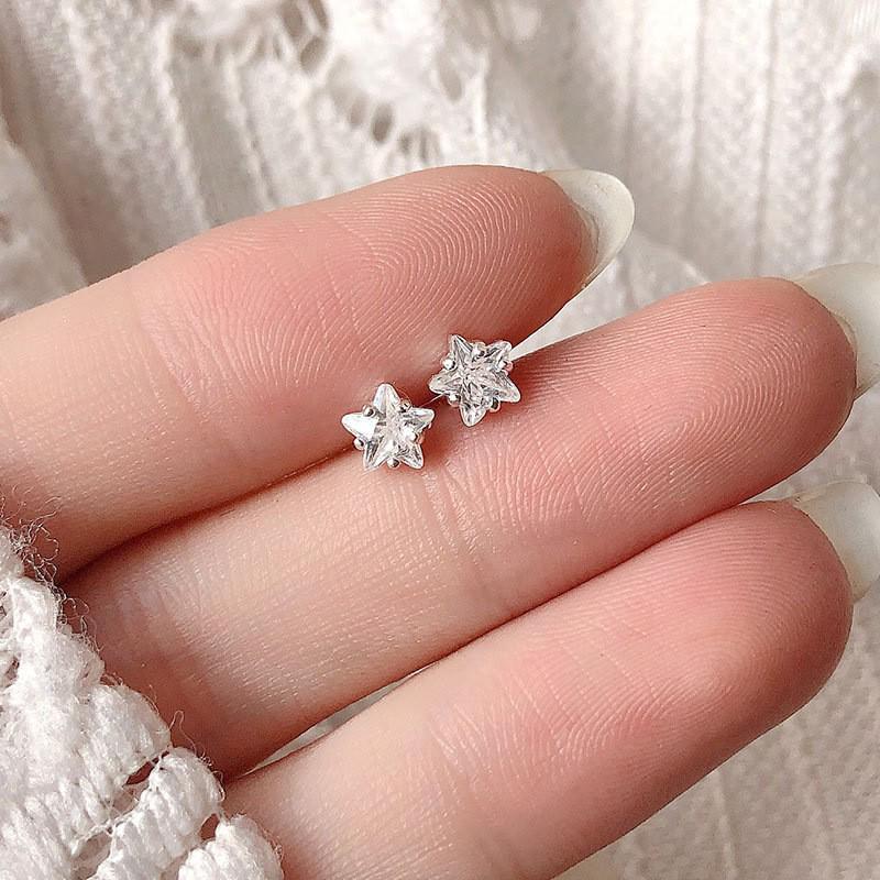 Boucles d'oreilles Chenrui Diamant Zircon: Bijoux de fiançailles populaires pour femmes en Europe et en Amérique