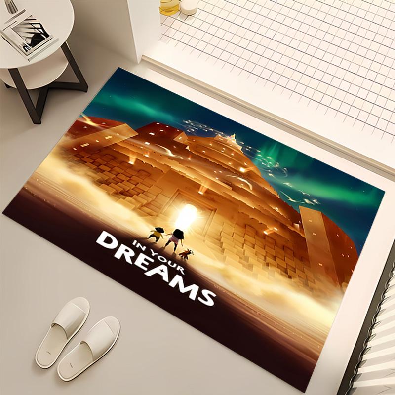 movie In Your Dreams Print Area Rug - Soft,Washable Non-Slip Indoor Mat,Living Room,Home Office Decorative Rug