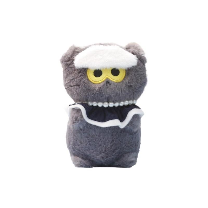 Kwon Ji Yong Plush Cat Keychain With Soft Short Pile For Girls Gift And Bag Decoration