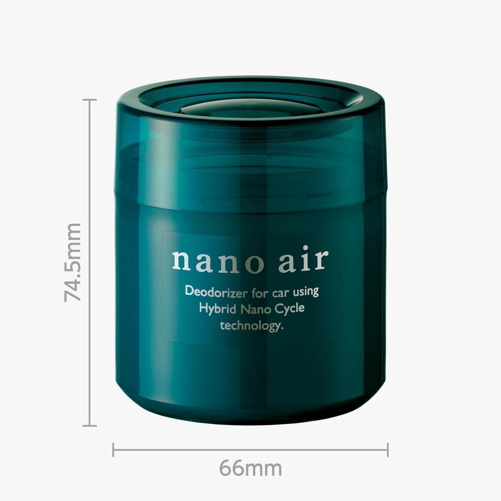 Harukado Car All /, Deodorizing Nano Air Pressing Type, Faint , 4.1 fl oz (115 ml), Blue