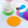 10Pcs Silicone Cleaning Brushes Soft Silicone Scouring Pad Washing Sponge Dish Bowl Pot Cleaner Washing Tool Kitchen Accessories