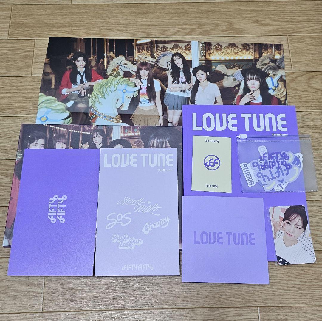 

[USED] FIFTYFIFTY mu-mo bonus album trading card included Hana