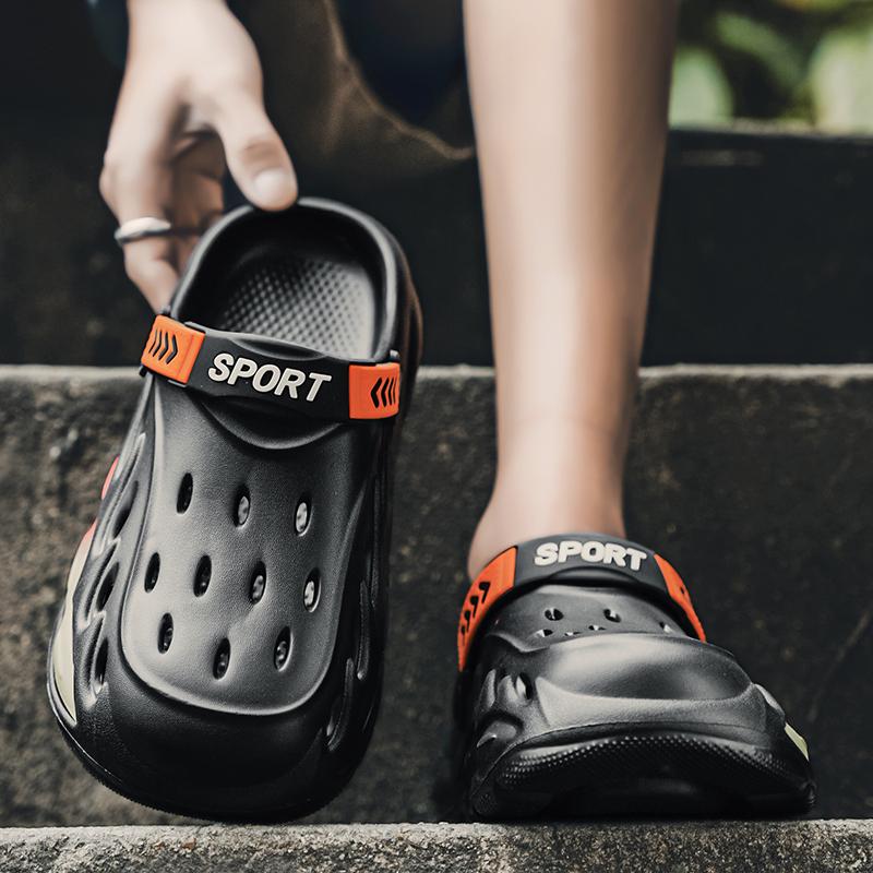 Fashion CYYTL Mens Slippers Summer Casual Outdoor Beach Shoes Sandals Walking Slides Comfort Lightweight Luxury Designer Fashion Leather