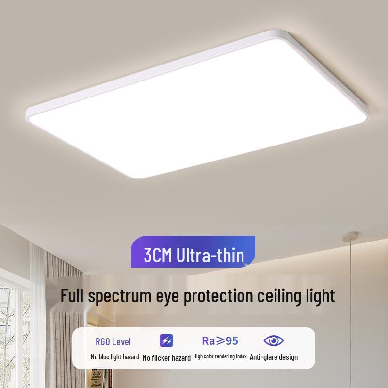 Bright Picture Eye Protection Ultra-thin Ceiling Light