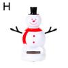 2022 Christmas Cute Car Ornament Solar Dancing Christmas Tree Snowman Santa Claus Elk Automatic Swing Car Interior Decoration